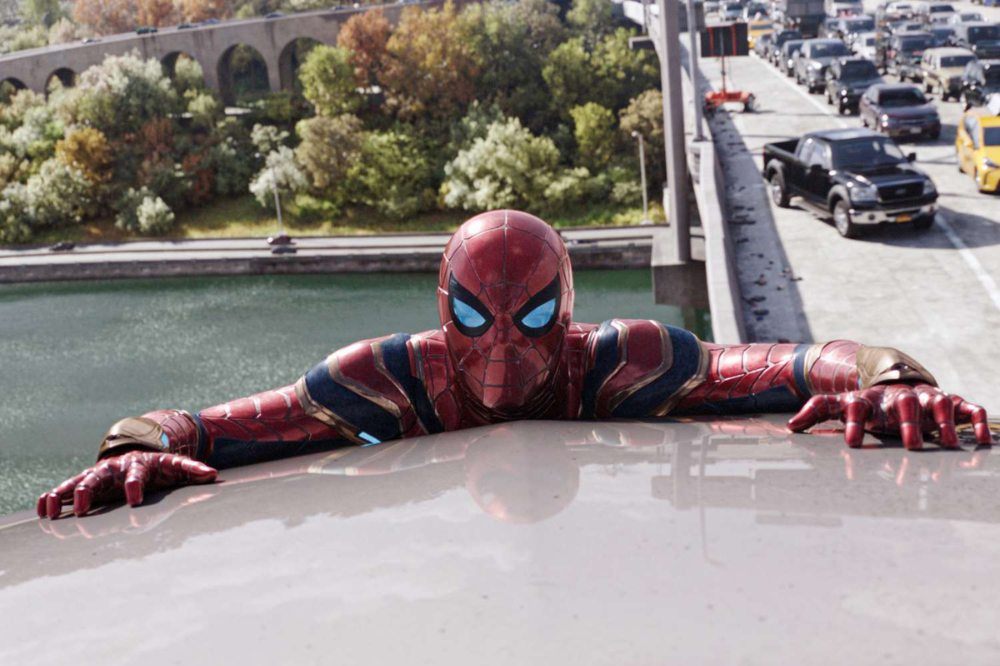 Spider-Man movie still showcasing technology and innovation